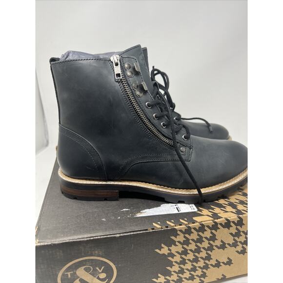 NIB Thomas And Vine Jonas Boots Black Leather Men’s 9.5 main image 10